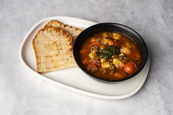 O’ Pesto soup